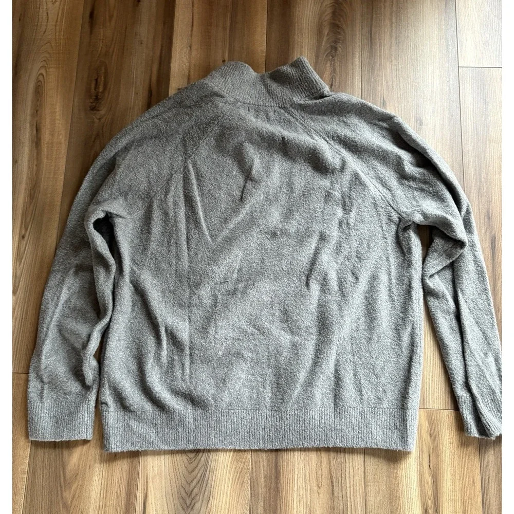 Banana Republic Wool Blend Sweater Men's XL Quarter zip Soft Golf‎ Leisure Wear